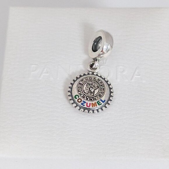 Pandora Cozumel Caribbean Island Exclusive Dangle Charm S925 Silver with box - Picture 4 of 9
